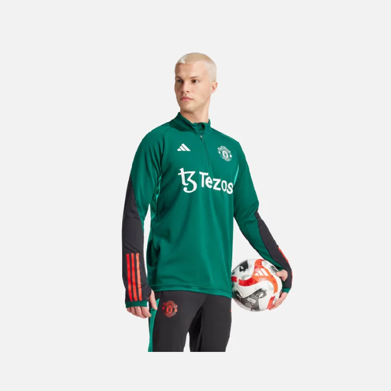 Adidas Manchester United Tiro 23 Men's Football Training Top -Collegiate Green/Black/Core Green/Active Red