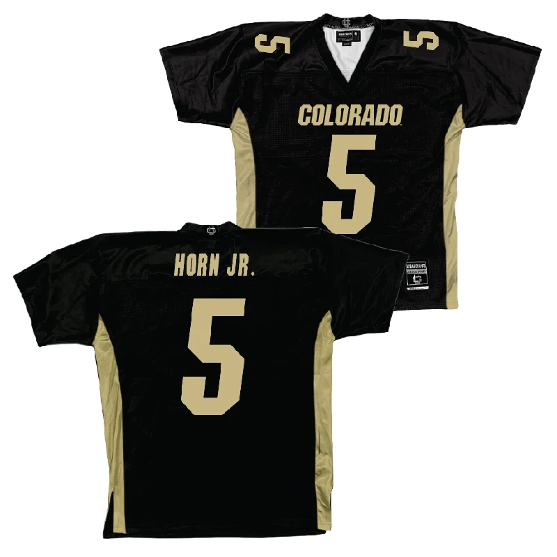 Colorado Football Black Jersey - Jimmy Horn Jr. | #5