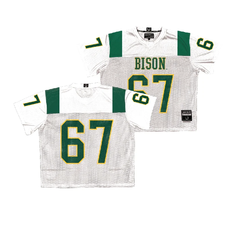 NDSU Throwback Football Jersey - Kaden Chadwick | #67