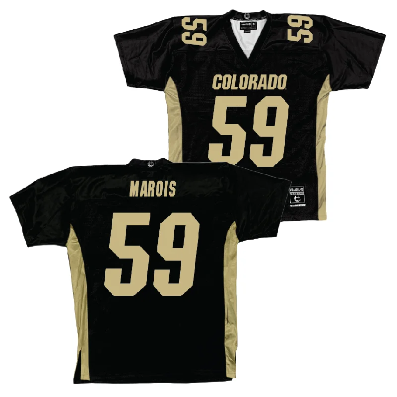 Colorado Football Black Jersey - Tristan Marois | #59