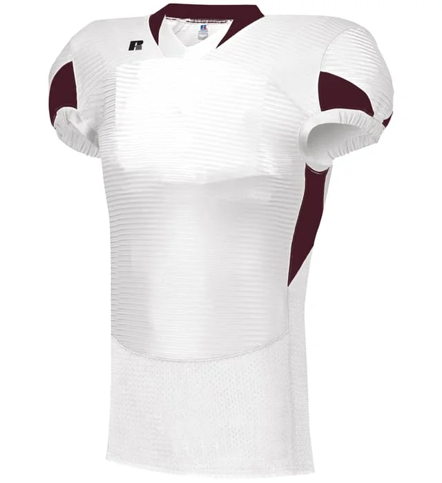 WHITE/MAROON