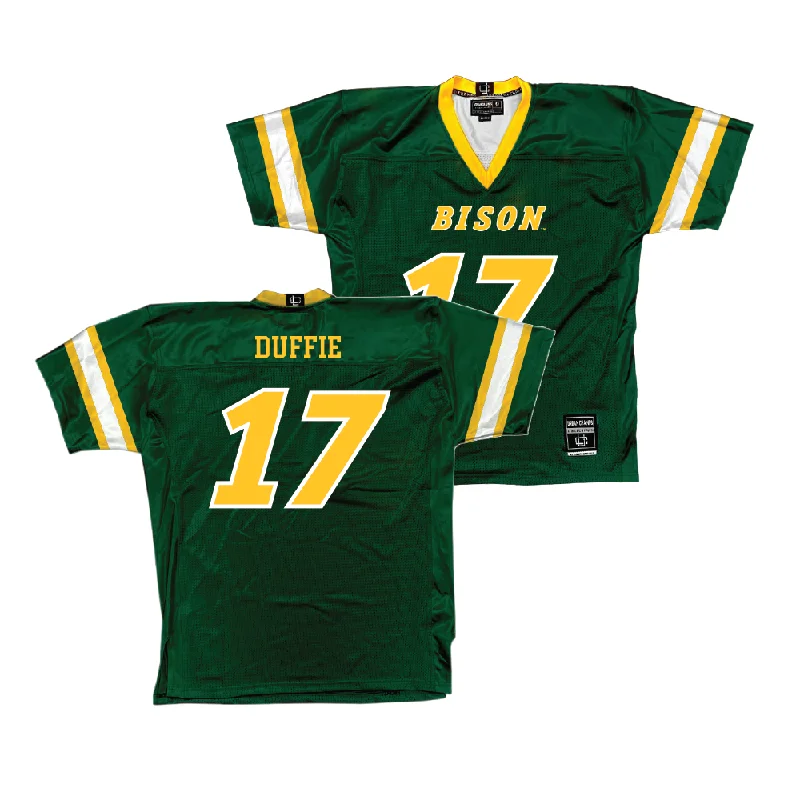 Green NDSU Football Jersey - Jailen Duffie