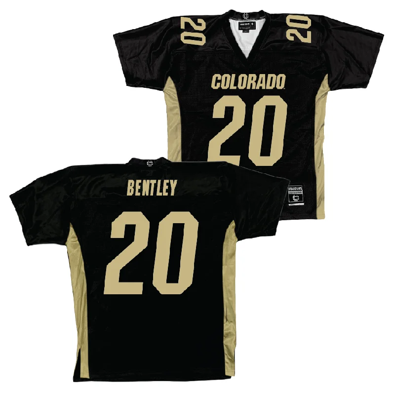 Colorado Football Black Jersey - Lavonta Bentley | #20