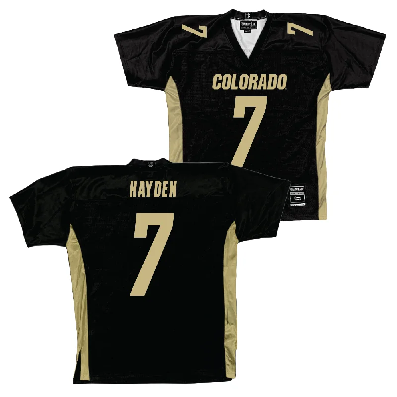 Colorado Football Black Jersey   - Dallan Hayden