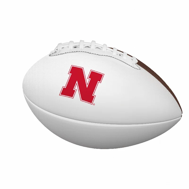 Nebraska Mini Autograph Football