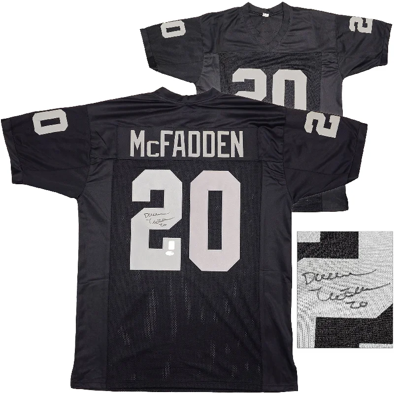 Oakland Raiders Darren McFadden Autographed Black Jersey PSA/DNA