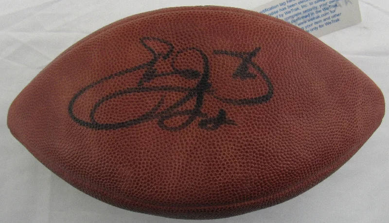 Emmitt Smith Signed Wilson Football JSA AX04978