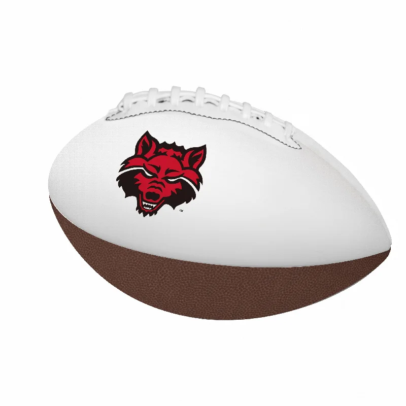 Arkansas State Mini Autograph Football