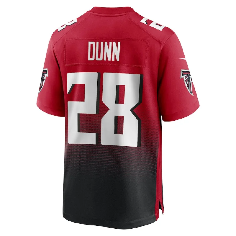 A.Falcons #28 Warrick Dunn Red Retired Player Alternate Game Jersey Stitched American Football Jerseys