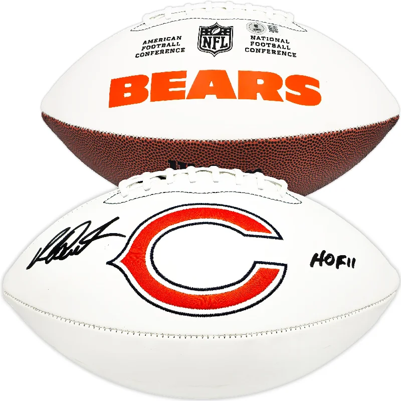 Richard Dent Autographed Speed Football Chicago Bears "HOF 11" Beckett BAS Witness