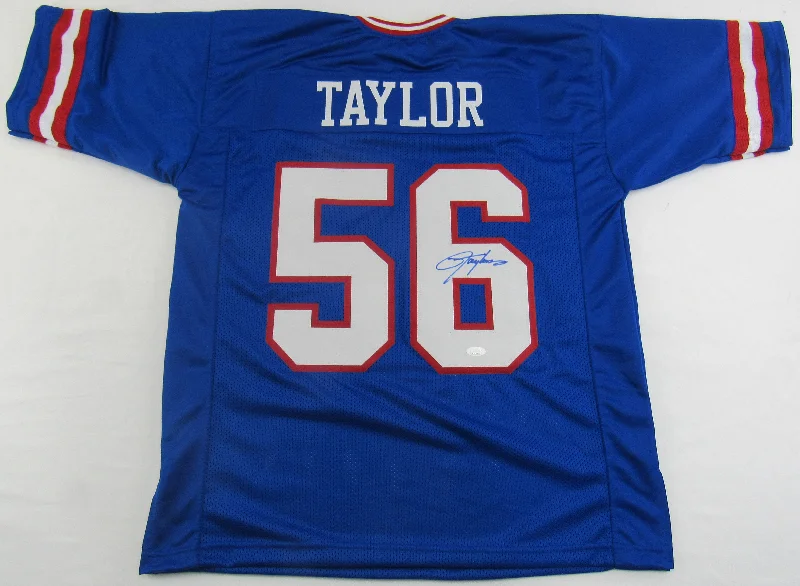 Lawrence Taylor Signed Replica Giants Jersey JSA COA