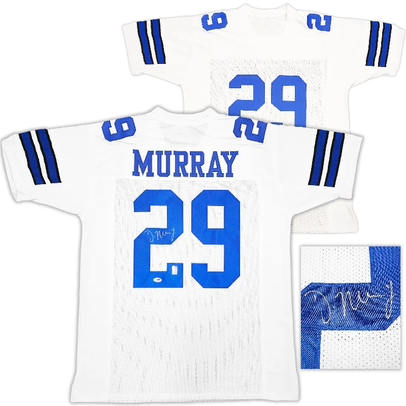 Dallas Cowboys DeMarco Murray Autographed White & Blue Jersey PSA/DNA