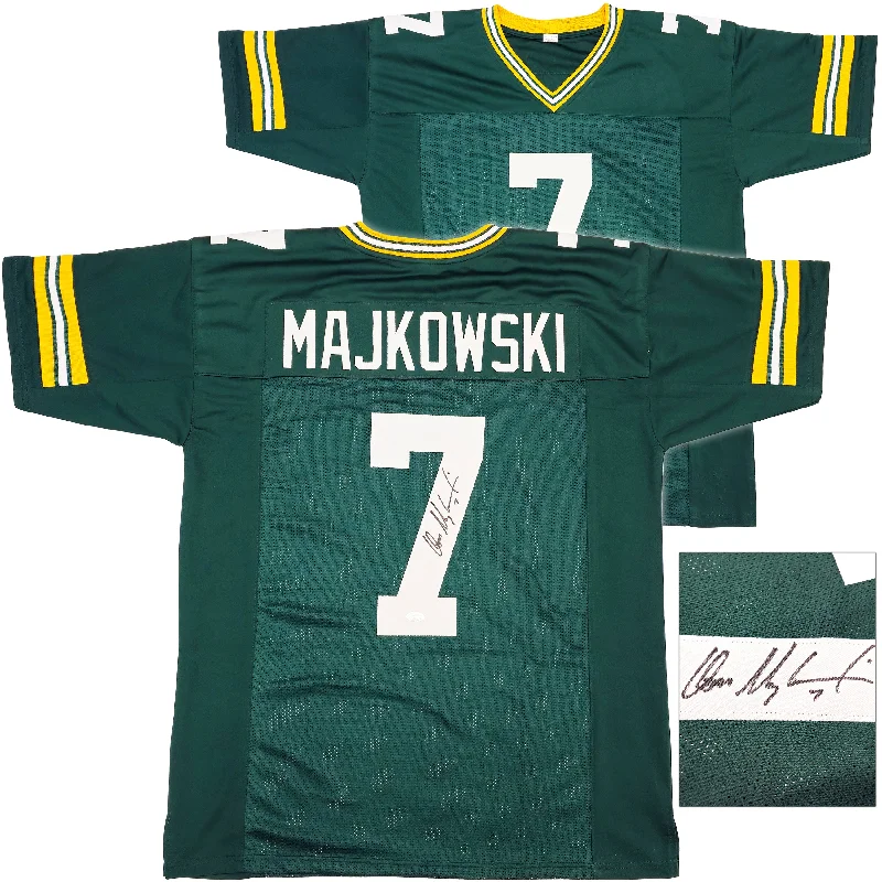 Green Bay Packers Don Majkowski Autographed Green Jersey JSA